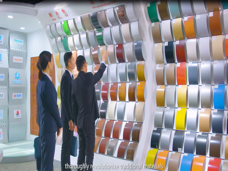 Introduzir sobre a bobina de metal laminada por filme / folha em Anhui Alucosuper companhia